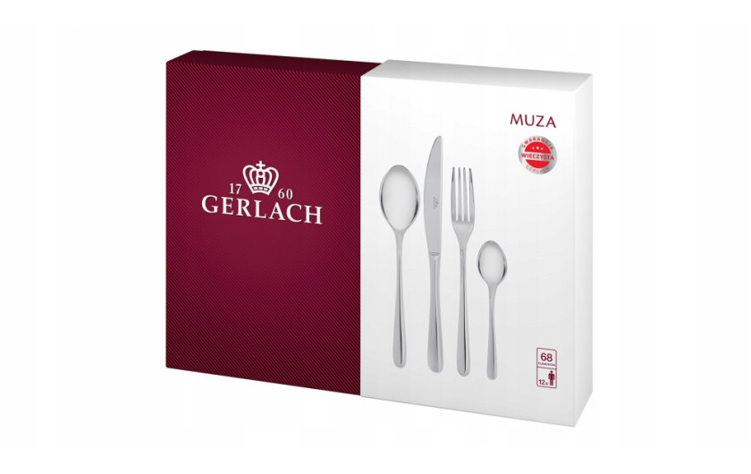 Gerlach Muza NK49 Cutlery Set 68el box