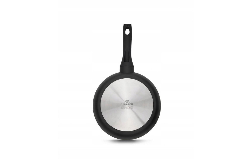 Set of 3 GRANITEX frying pans 20/24/28 cm + crepe pan