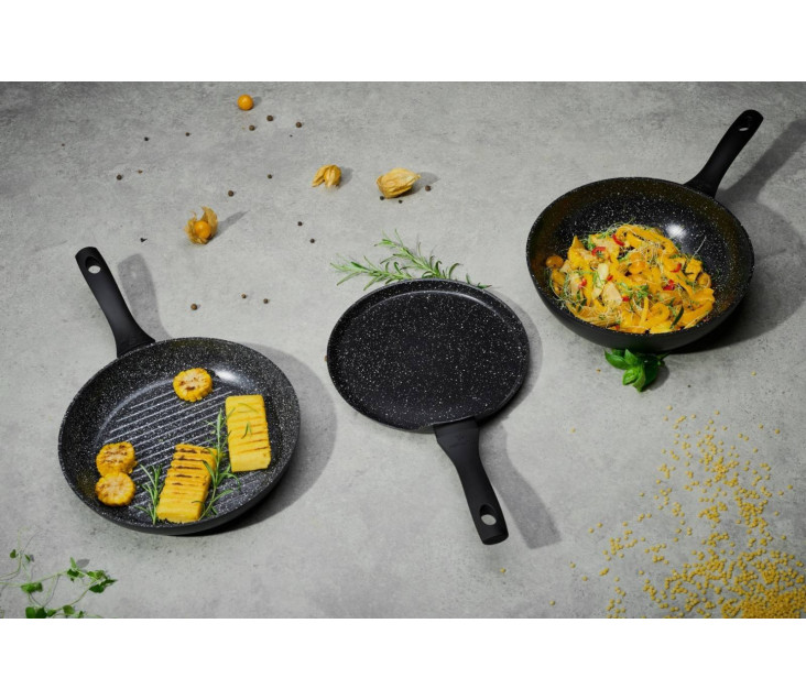 Set of 3 GRANITEX GREY...