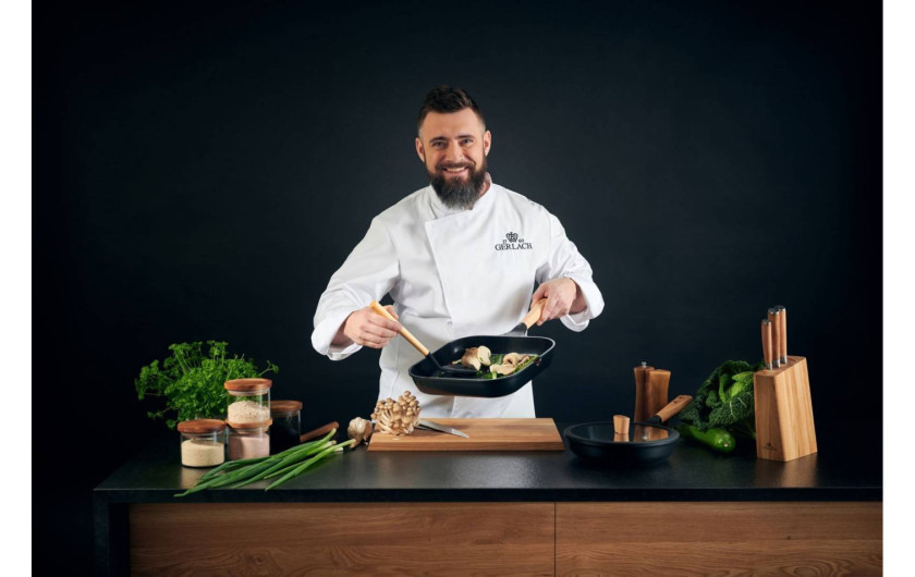 Cutting board NATUR + kitchen knife