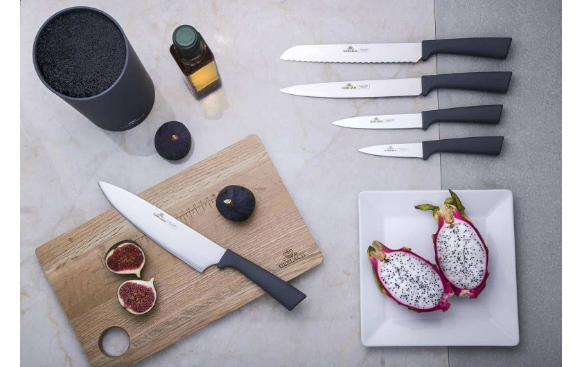Cutting board NATUR + kitchen knife