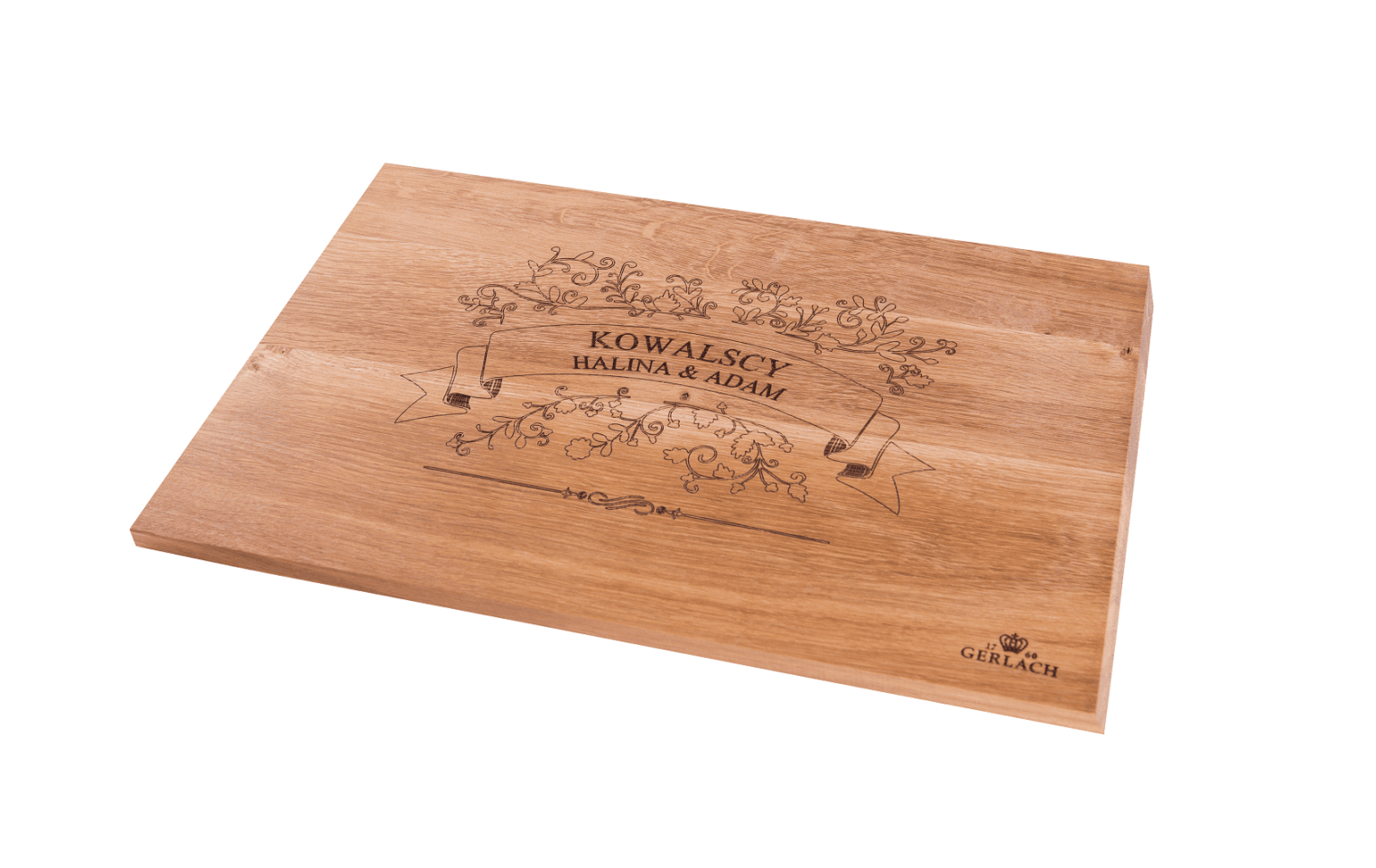 Cutting board NATUR + kitchen knife