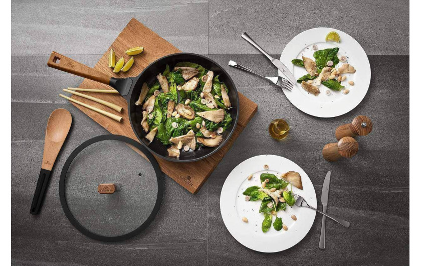 Cutting board NATUR + kitchen knife