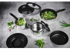 Cookware set 16/20 cm SMART STEEL + handle + 24 cm frying pan + 2 lids Cookware set 16/20 cm SMART STEEL + handle + 24 cm frying pan + 2 lids