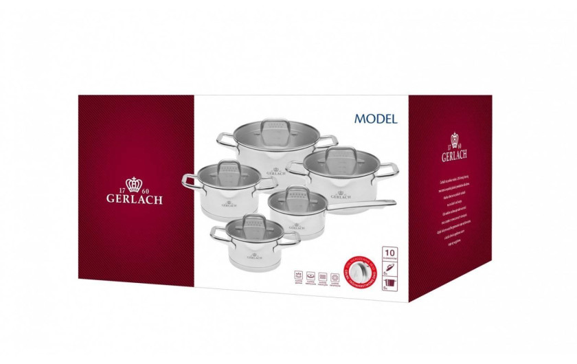 10-piece cookware set MODEL