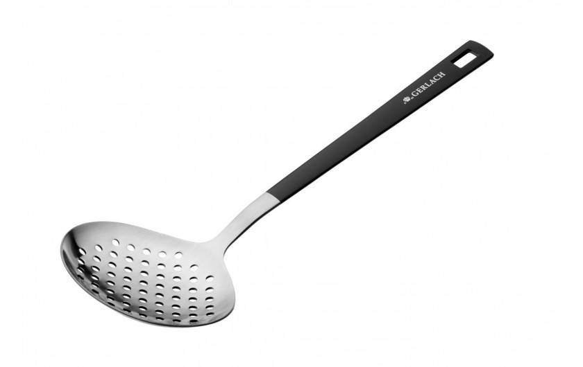 Strainer spoon, British