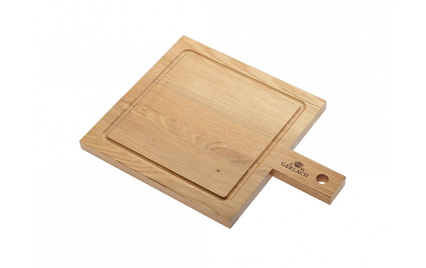 Oak cutting board with the handle NATUR SQUARE