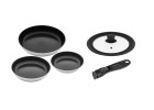 Pan set 20/24/28 cm SMART STEEL + lid