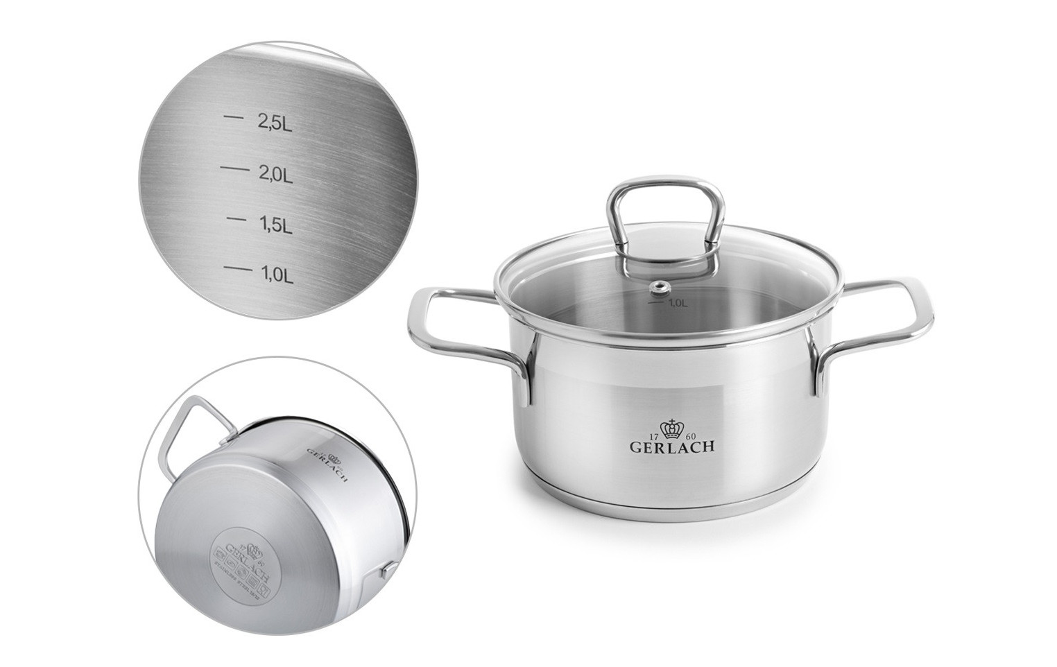 8-piece BRAVA cookware set + SOLID ladle