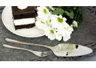 Cake forks 12 pieces gloss MUZA Cake forks 12 pieces gloss MUZA