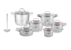 Superior 10-piece cookware set + Simple pot with lid 28cm, 10L + Virga ladle Superior 10-piece cookware set + Simple pot with lid 28cm, 10L + Virga ladle
