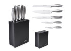 6-piece cookware set PRIME + knife set in a black block