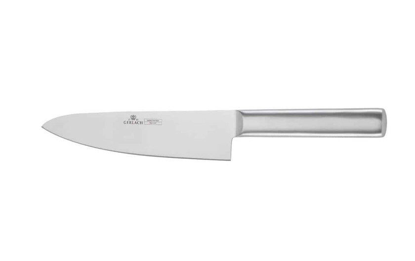 Knife set in a steel block AMBIENTE + sharpener