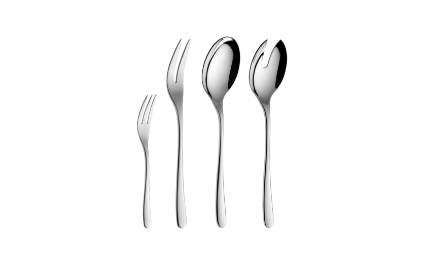 Set of 80 pieces of cutlery, polished MUZA. Set of 80 pieces of cutlery, polished MUZA.