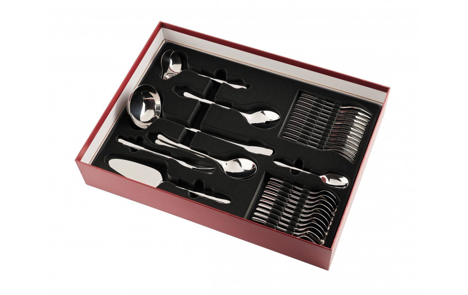 Set of 80 pieces of cutlery, polished MUZA.