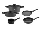 GRANITEX 7-piece cookware set.