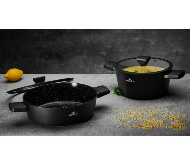 GRANITEX 7-piece cookware set.