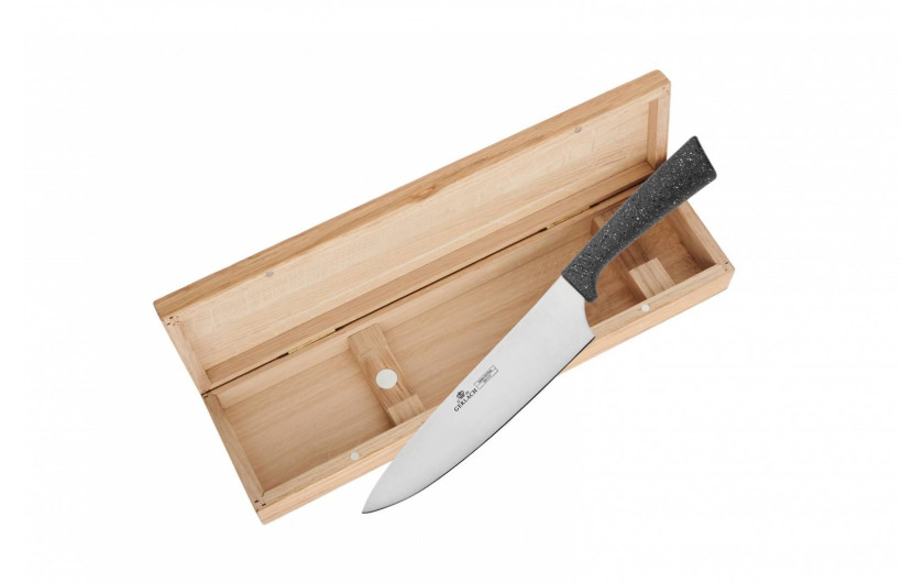 SMART GRANIT Chef's Knife 8" in a wooden box