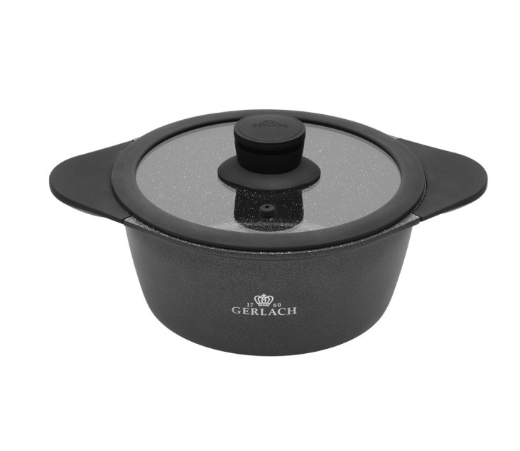 Blend Stone Aluminum Pot 2.4L/20 cm with lid