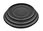 Set of 4 SMART STEEL pots + SMART storage lids 16cm, 18cm, 20cm - black Set of 4 SMART STEEL pots + SMART storage lids 16cm, 18cm, 20cm - black