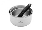 4-piece cookware set SMART STEEL + SMART storage lids 16cm, 18cm, 20cm - white 4-piece cookware set SMART STEEL + SMART storage lids 16cm, 18cm, 20cm - white