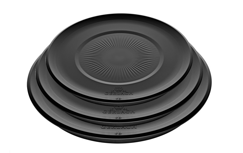 4-piece SMART cookware set + SMART universal lid 16cm, 18cm, 20cm + 3-piece storage lids - black