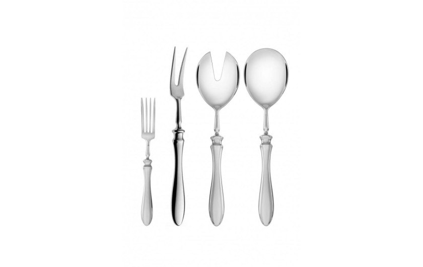 68-Piece Cutlery Set RETRO Polished Finish + Wooden Cutlery Chest