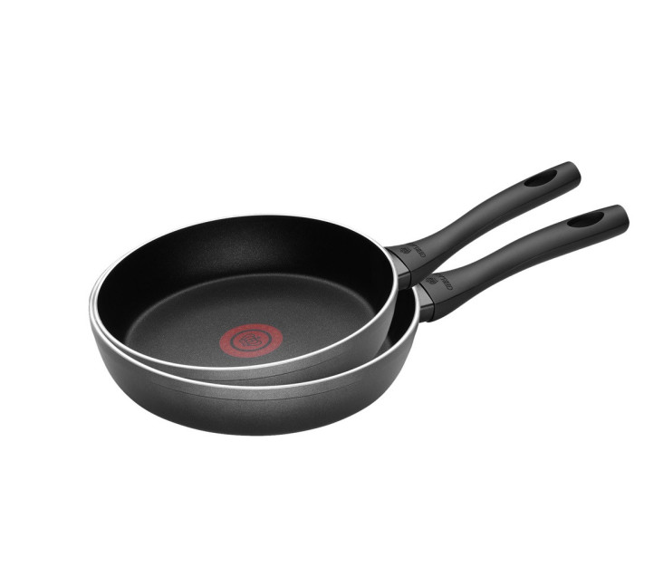 Set of 2 CONTRAST ThermoCoat ILAG Ultimate frying pans 24 and 28 cm