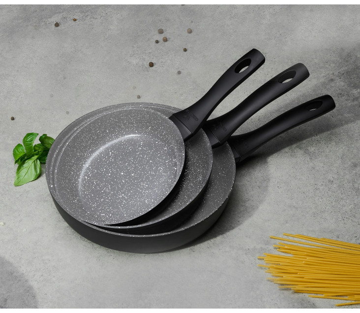 Set of 3 GRANITEX GREY...
