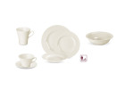 MUZA porcelain service 38 pcs for 6 people: 18 dinner plates + 12 cups with saucers + mug + salad bowl. MUZA porcelain service 38 pcs for 6 people: 18 dinner plates + 12 cups with saucers + mug + salad bowl.