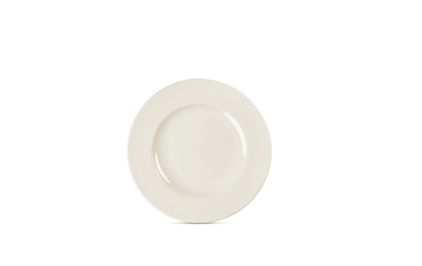 Porcelain set MUZA 38 pieces for 6 people: 18 dinner plates + 12 cups with saucers + mug + salad bowl.