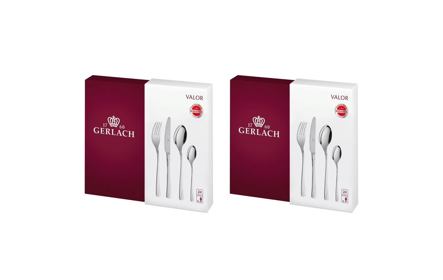 48-Piece Cutlery Set VALOR Polished Finish