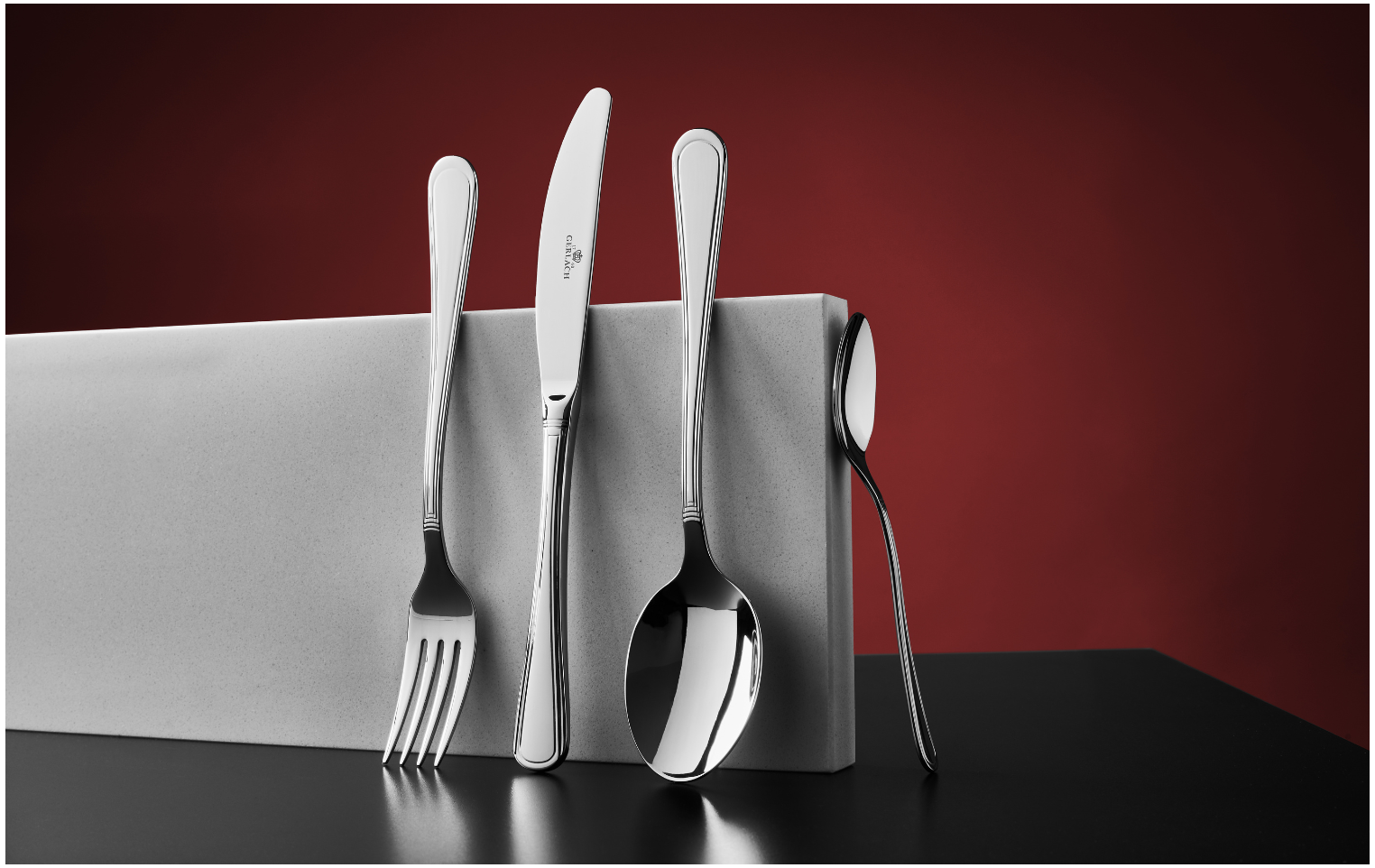68-Piece Cutlery Set ANTICA Polished Finish + Cutlery Box