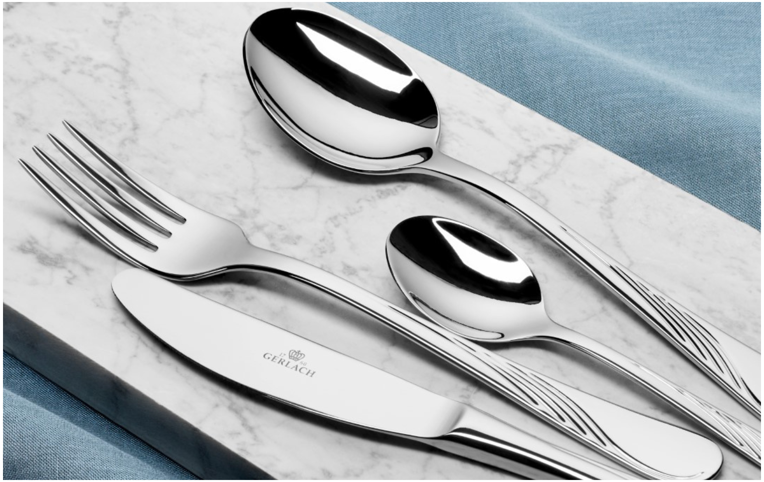 24-Piece Cutlery Set CELESTIA Polished Finish