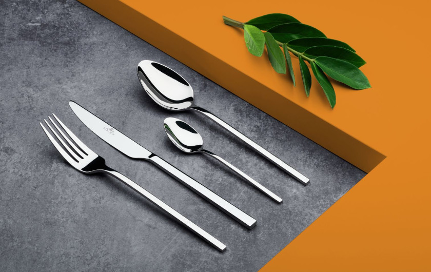 24-Piece Cutlery Set AMBIENTE Polished Finish