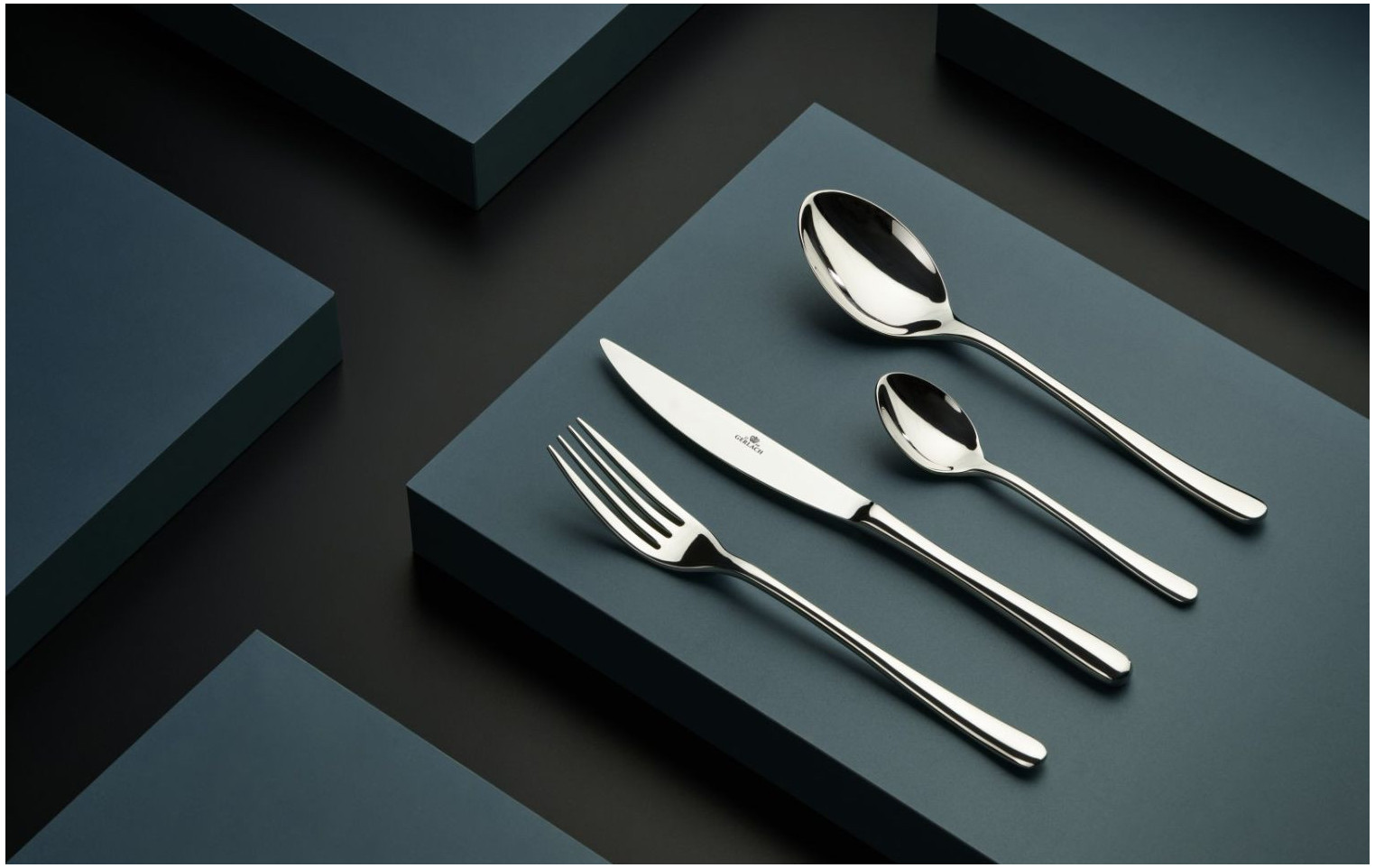 80-Piece Cutlery Set MUZA Polished Finish + Cutlery Box