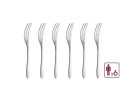 Cake forks 6 pieces gloss MUZA Cake forks 6 pieces gloss MUZA