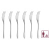 Cake forks 6 pieces glossy...