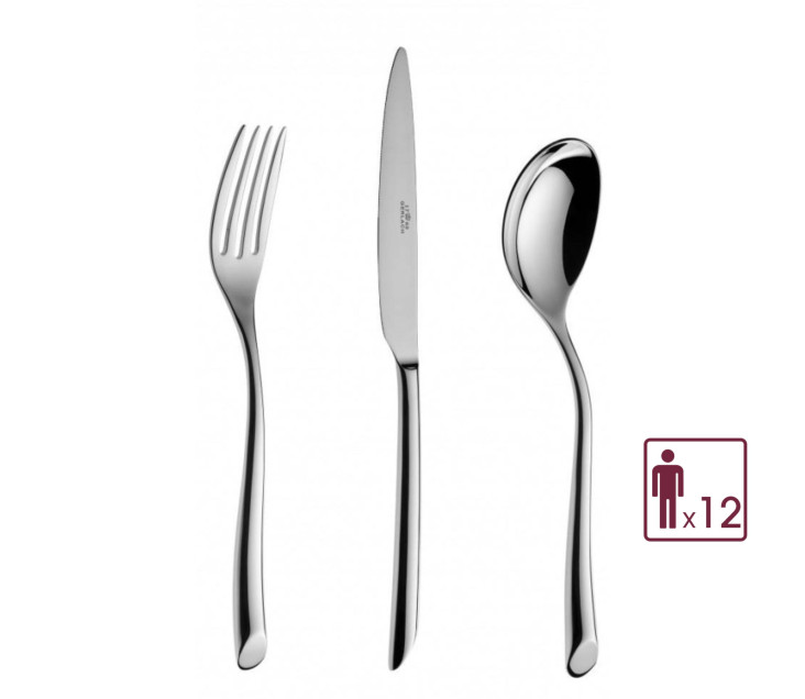 VIRGA Set of appetizer and dessert cutlery 36 pieces.