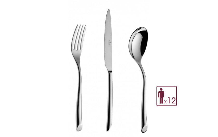 VIRGA Set of appetizer and dessert cutlery 36 pieces.