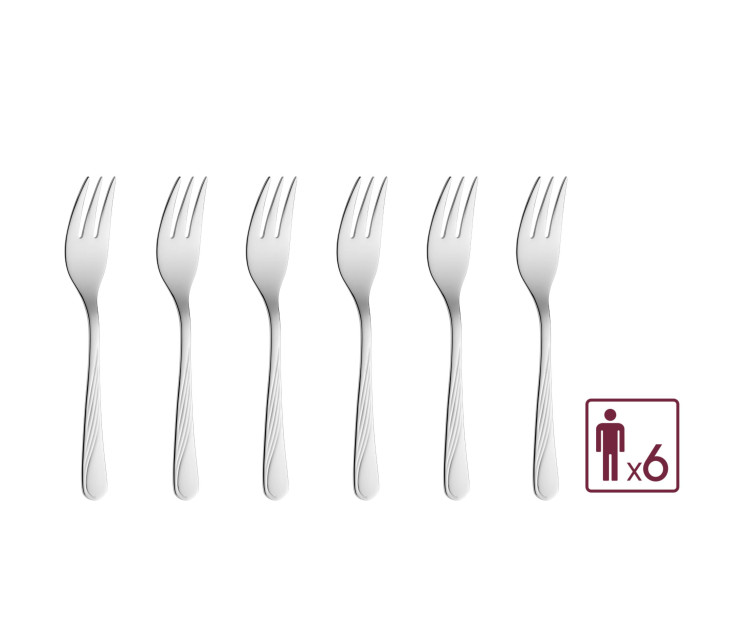 Cake forks 6 pieces CELESTIA