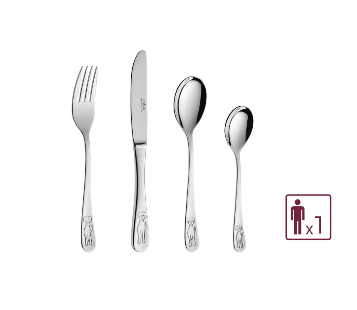 Children's cutlery BON TON DOGS