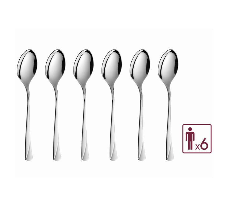 Tea spoons 6 pieces VALOR