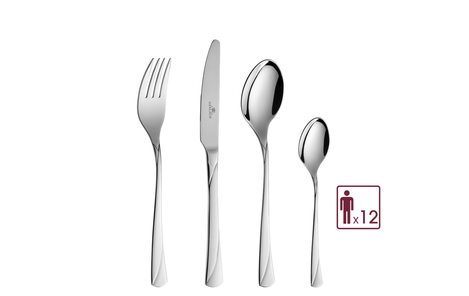 48-Piece Cutlery Set VALOR Polished Finish
