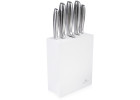 Knife set in white block MODERN Knife set in white block MODERN