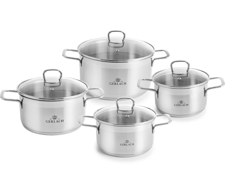 8-piece cookware set BRAVA