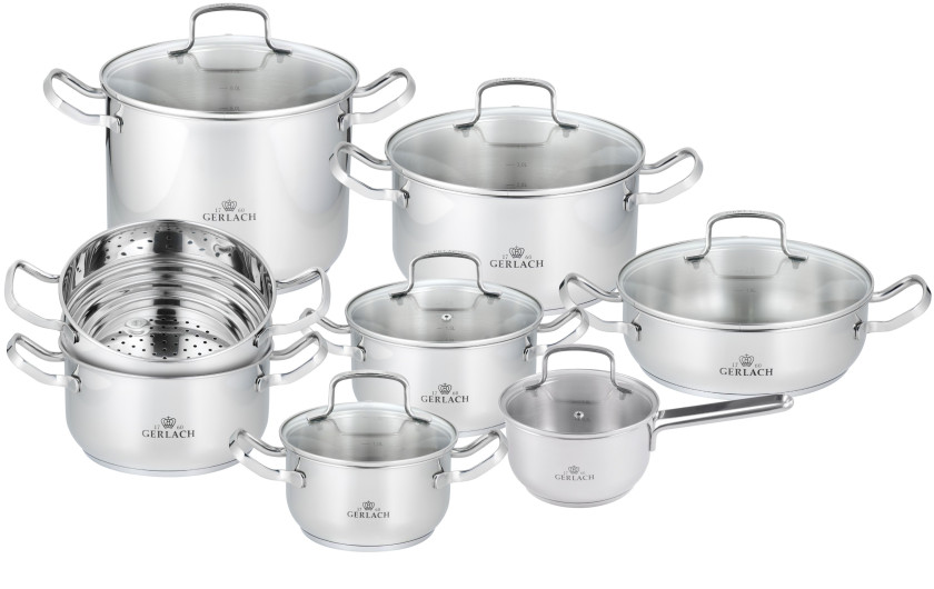 Set of 15 pieces of SIMPLE cookware.