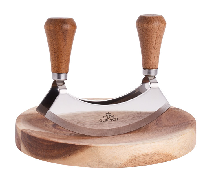 Herb cleaver with board NATUR