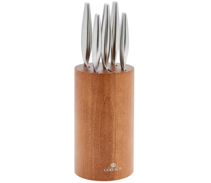 Set of knives in a FINE block