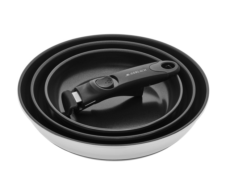 Pan set 20/24/28 cm SMART STEEL